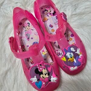 Kids Pink Minnie Mouse Shoes